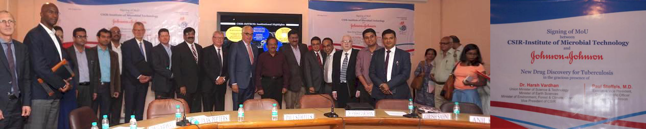 CSIR-IMTech Signs MOU with Johnson & Johnson for collaborative research on TB