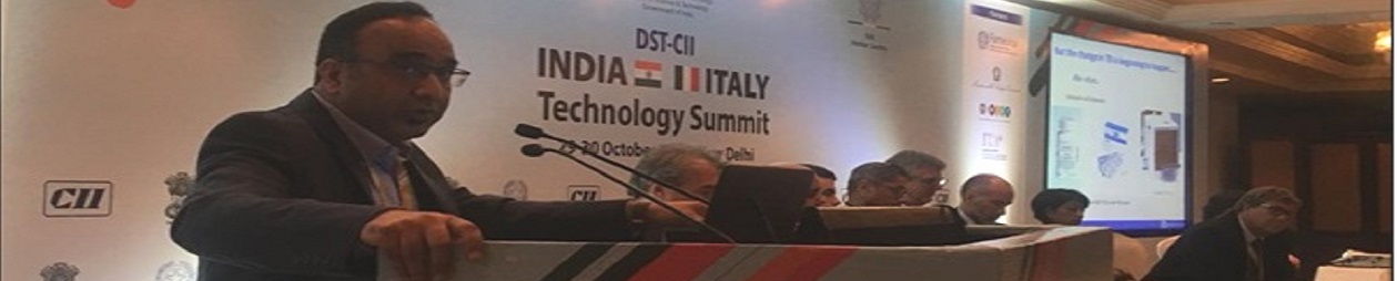 Director IMTech's address at the DST-CII India-Italy Technology Summit