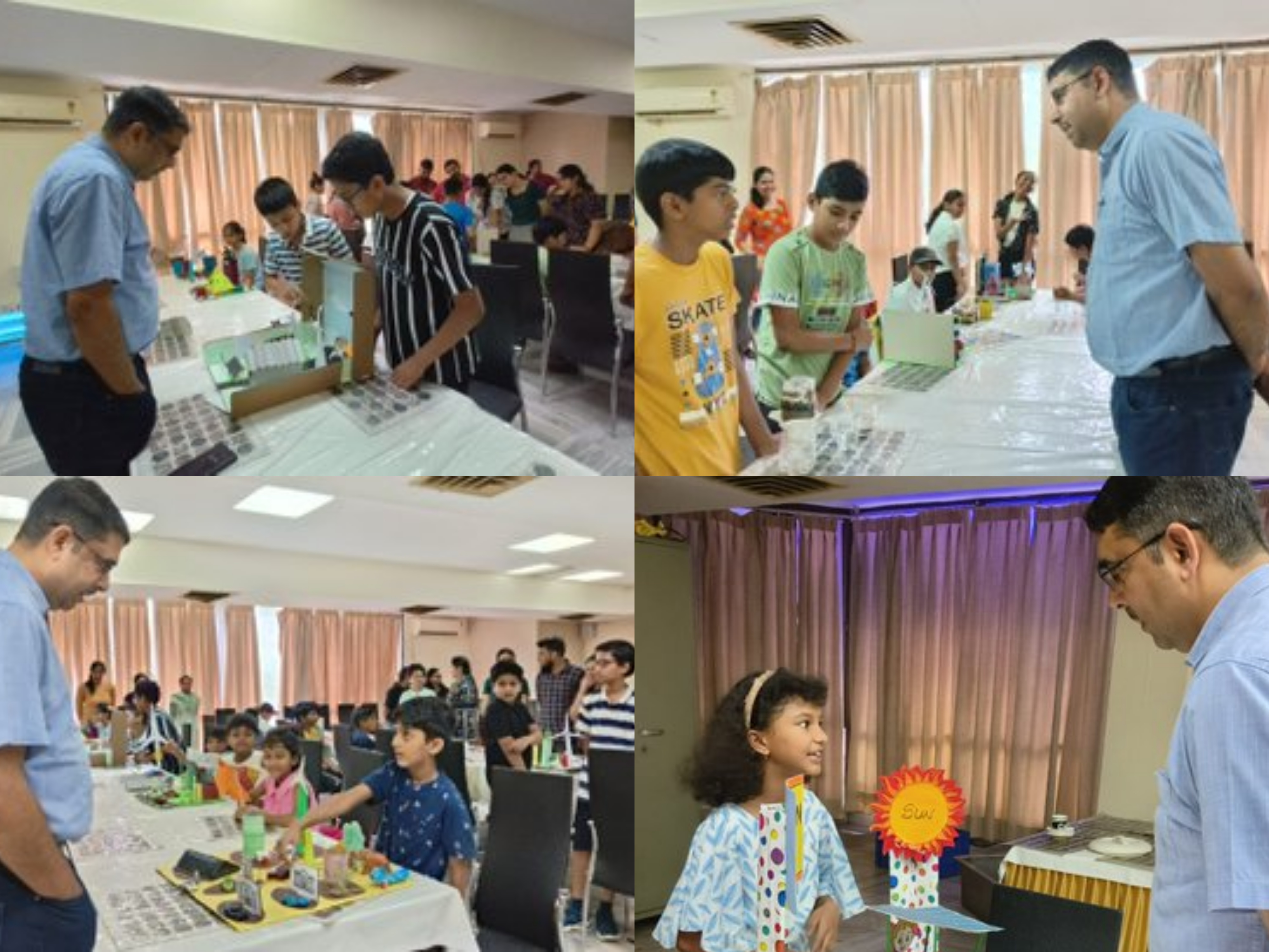 students participated in an exciting Science Model Exhibition and ...