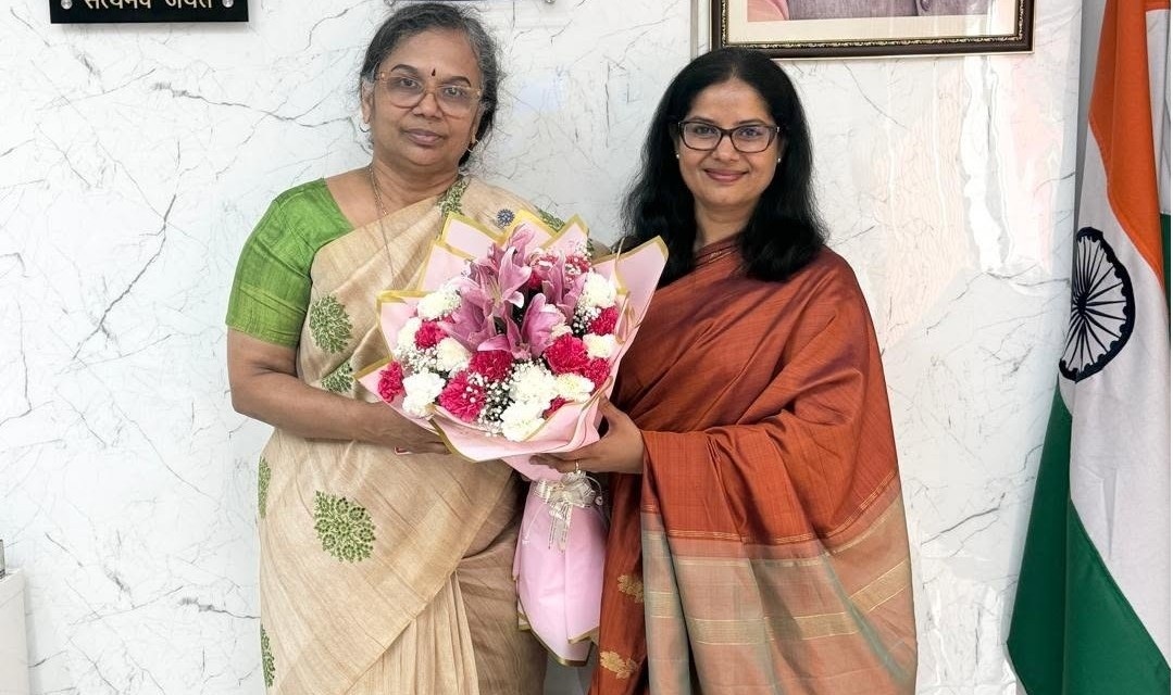 सीएसआईआर-आईएमटेक की निदेशक डॉ. अलका राव ने डीएसआईआर सचिव और सीएसआईआर के महानिदेशक डॉ. एन. कलैसेलवी से मुलाकात की।