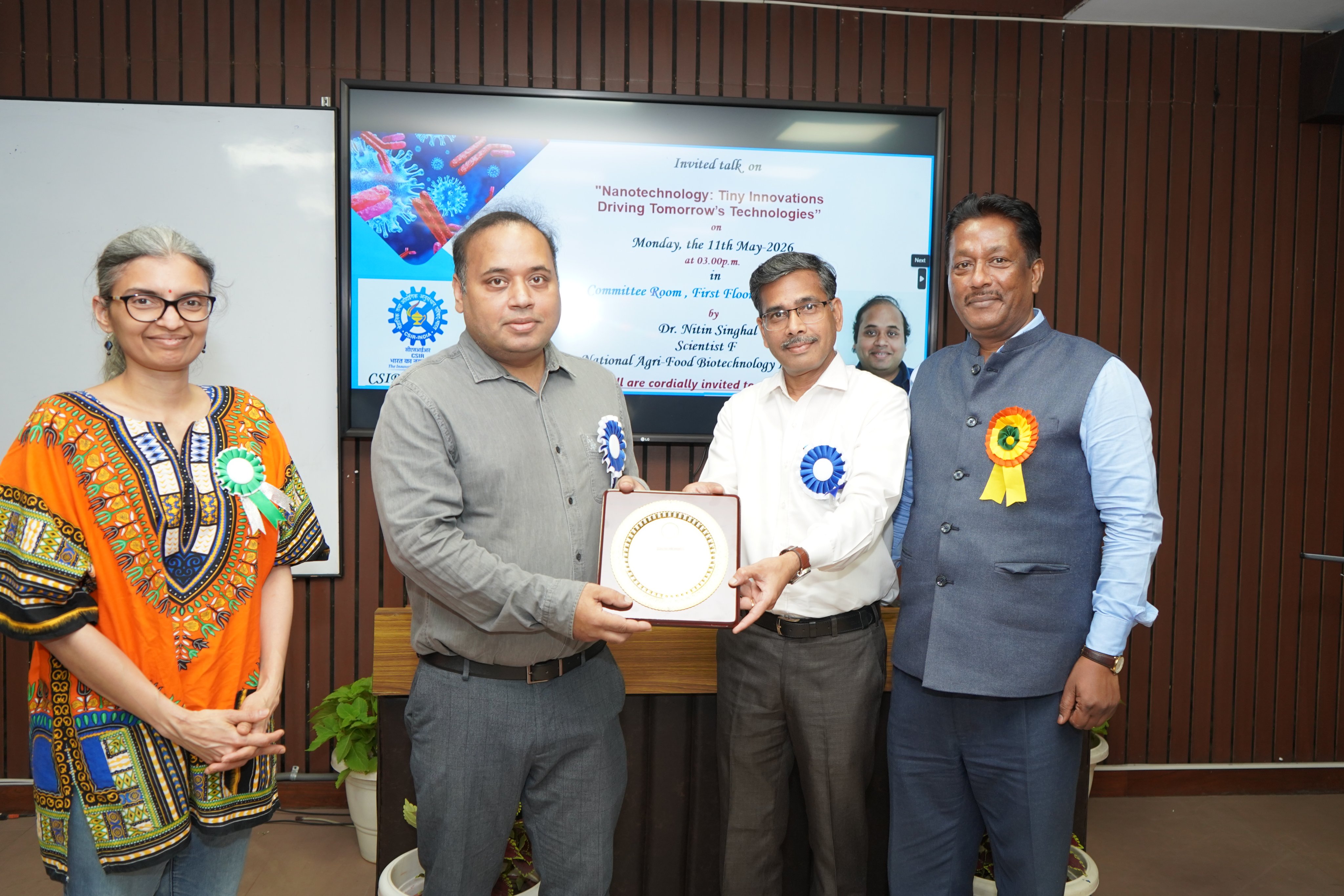 Nanotechnology: Tiny Innovations Driving Tomorrow’s Technologies – Talk organized on National Science Day-2026