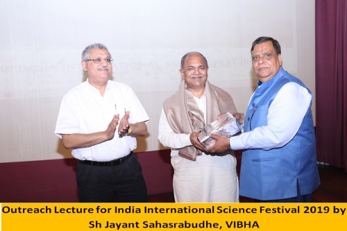 Outreach Program Lecture for IISF 2019 by Shri Jayant Sahasrabudhe
