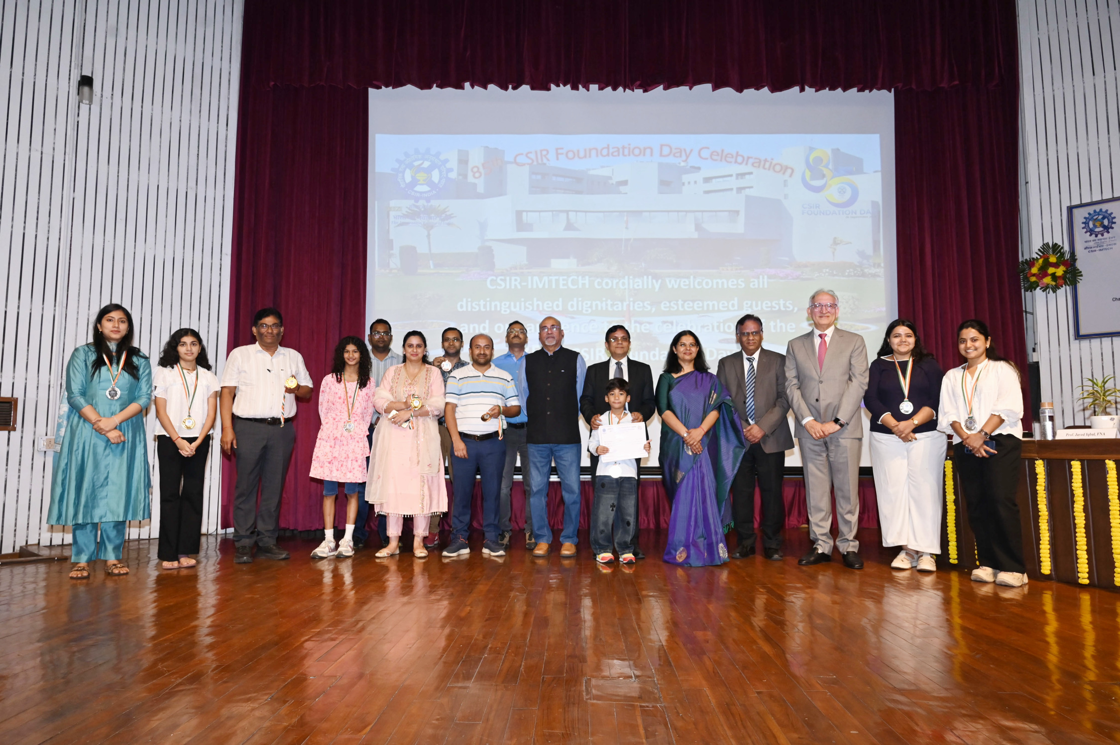 सीएसआईआर-इमटैक  में CSIR का 85वां स्थापना दिवस  समारोह