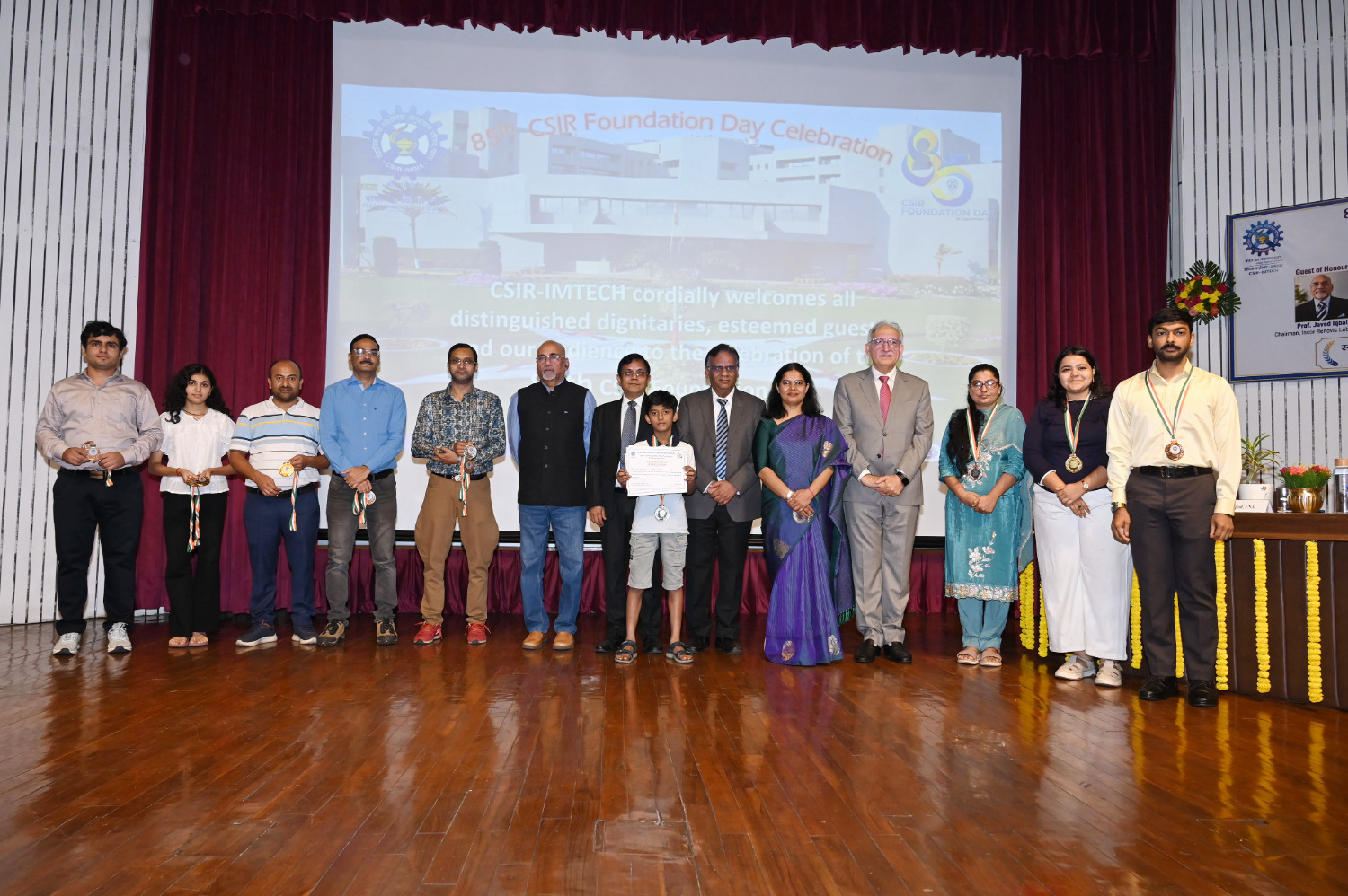 सीएसआईआर-इमटैक  में CSIR का 85वां स्थापना दिवस  समारोह