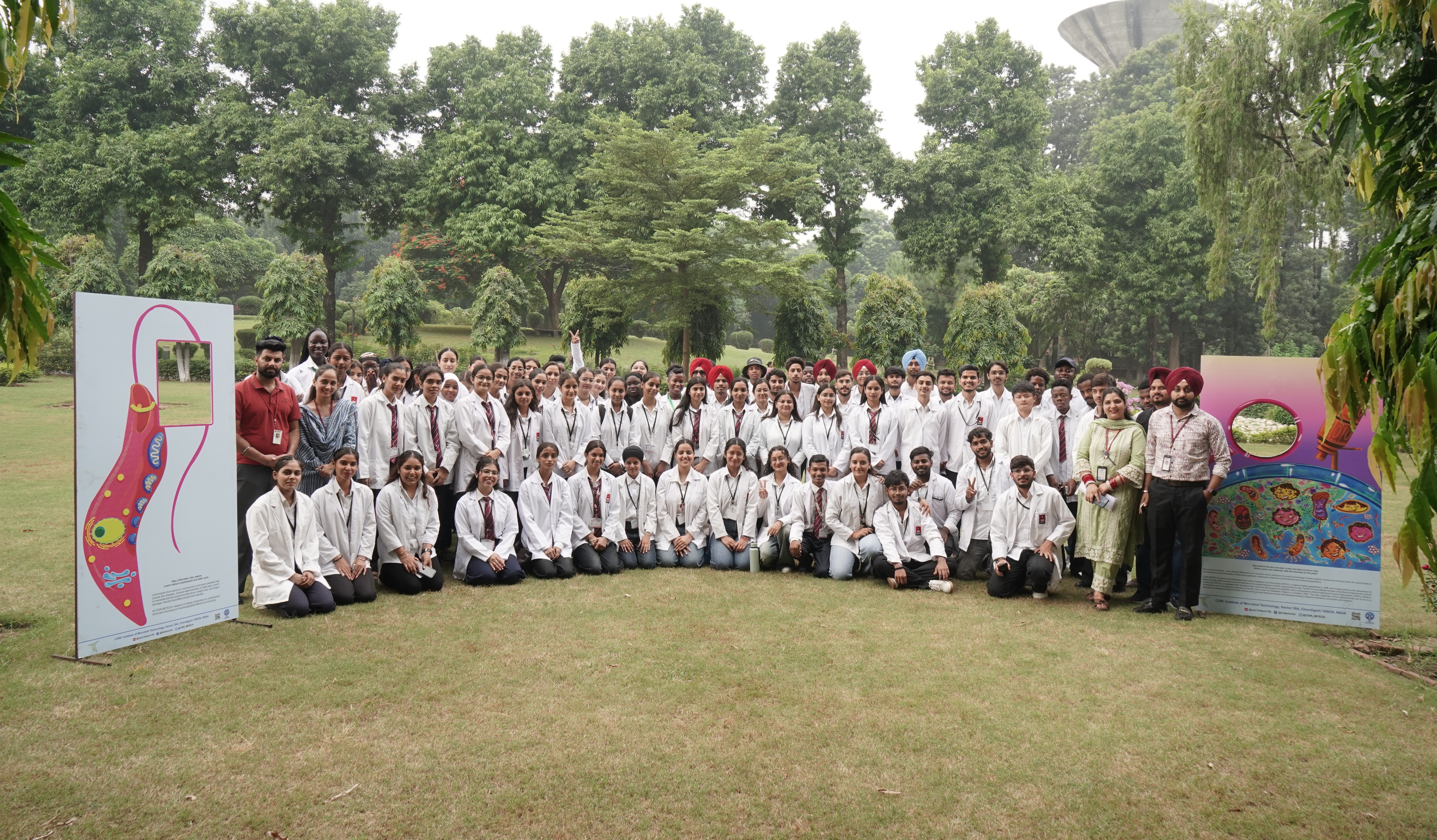 CSIR-IMTECH ने 'ओपन डे आउटरीच' मनाया और मैस्कॉट 'CIRA' को पेश किया