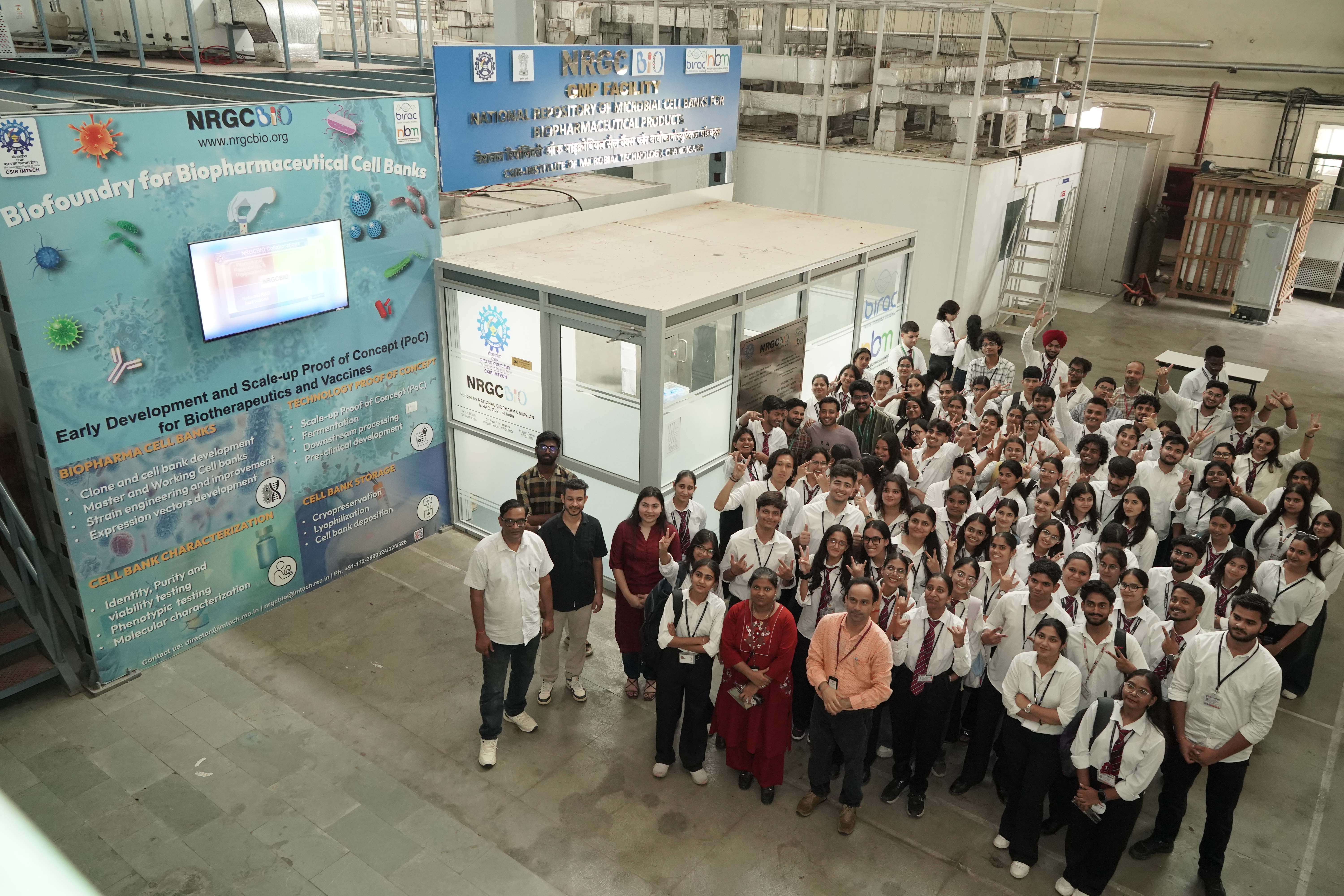 CSIR-IMTECH ने 'ओपन डे आउटरीच' मनाया और मैस्कॉट 'CIRA' को पेश किया