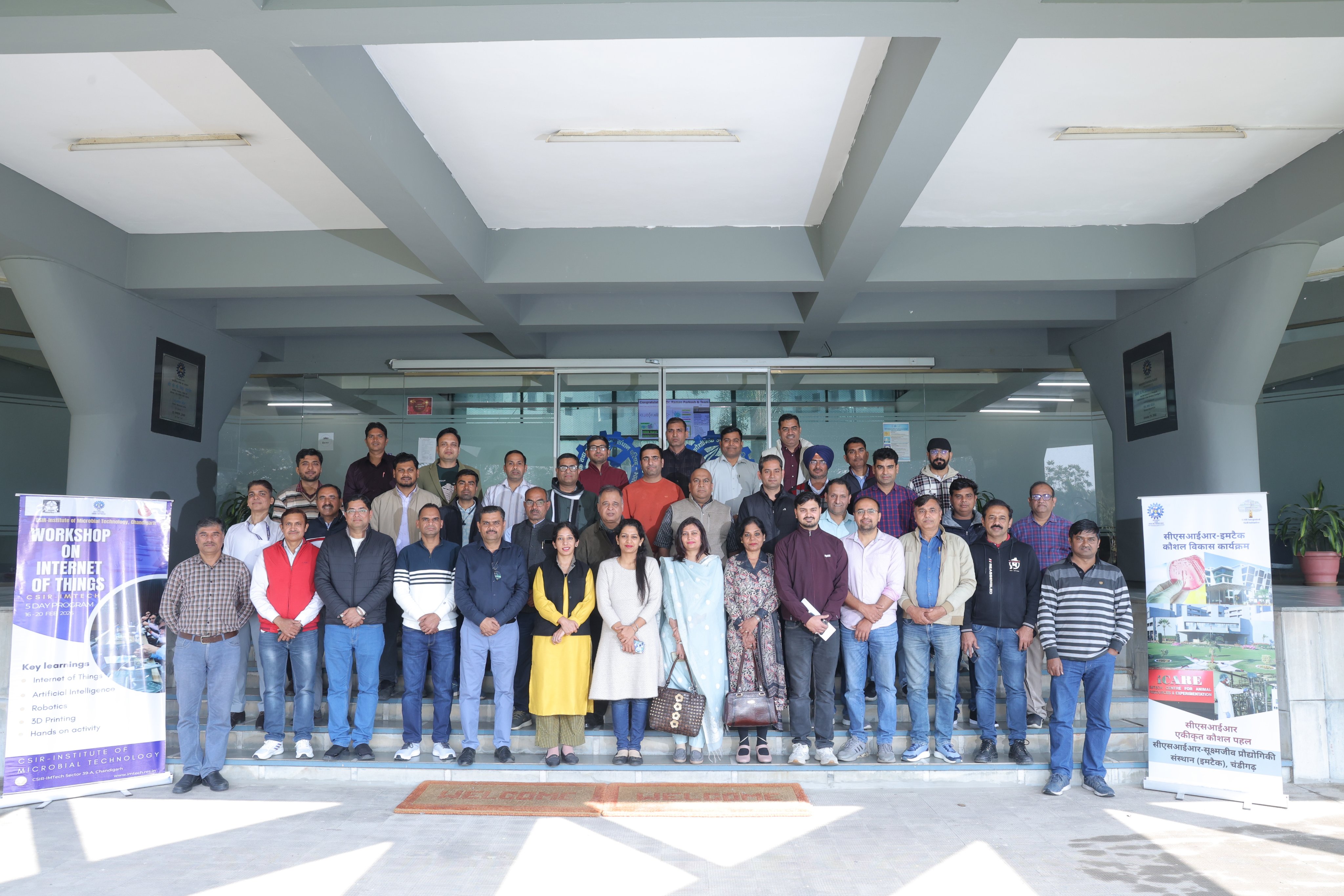 Five-day workshop on the realms of Internet of Things, Artificial Intelligence, Robotics, and Additive Manufacturing