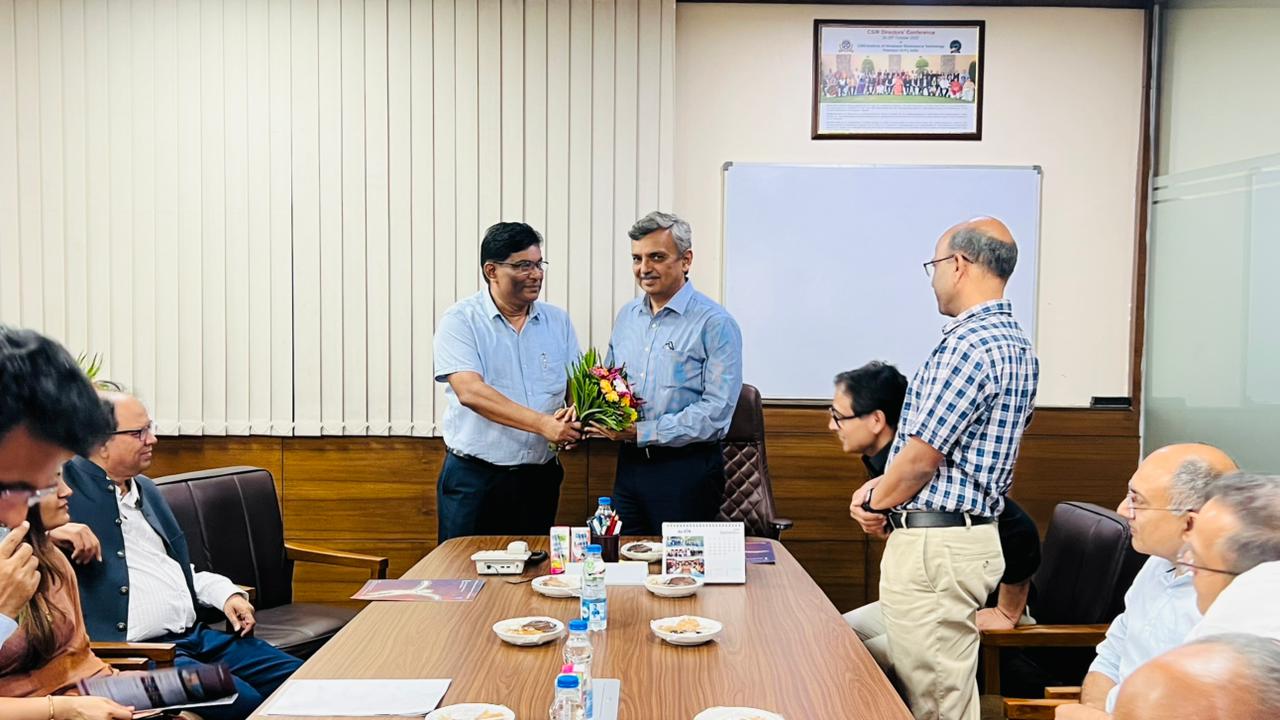 Visit of Shri Manoj Joshi, Secretary of the Department of Pharmaceuticals (DoP)